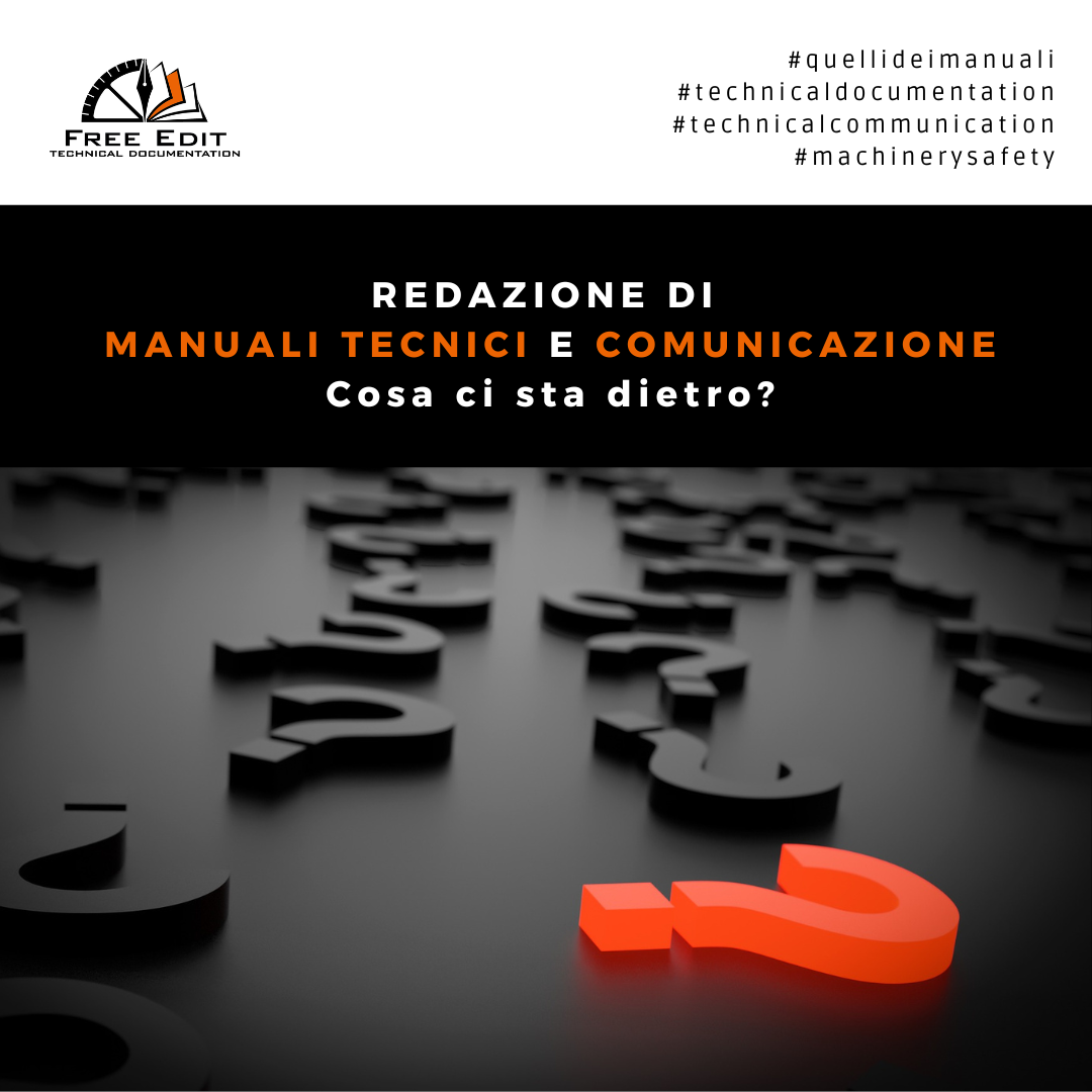 REDAZIONE DI MANUALI TECNICI E COMUNICAZIONE