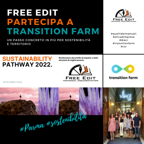 Free Edit partecipa a Transition Farm