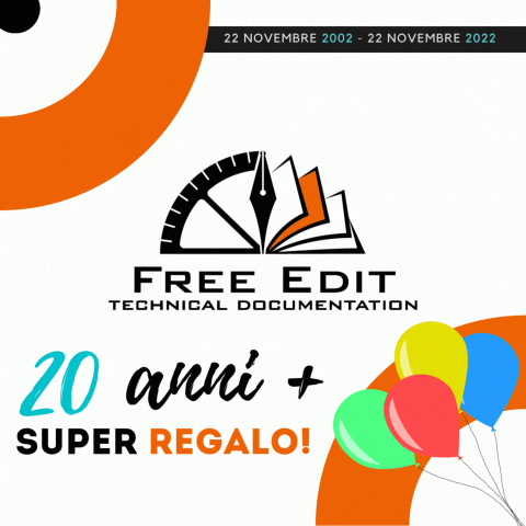 20 anni di Free Edit Comunicazione Tecnica