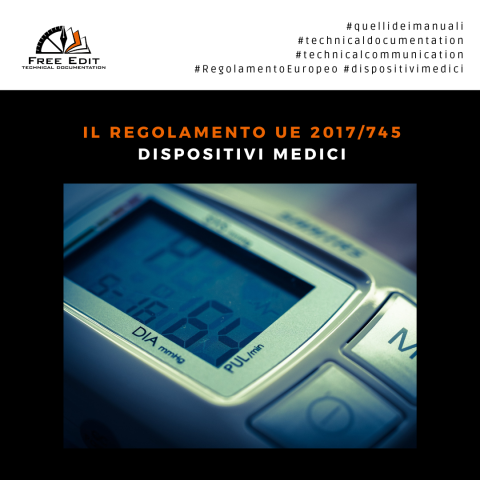 REGOLAMENTO UE 2017/745 – DISPOSITIVI MEDICI