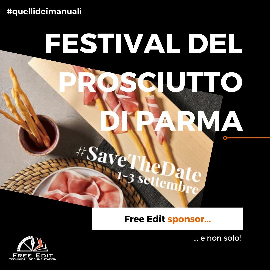 FESTIVAL DEL PROSCIUTTO DI PARMA - FREE EDIT SPONSOR E NON SOLO