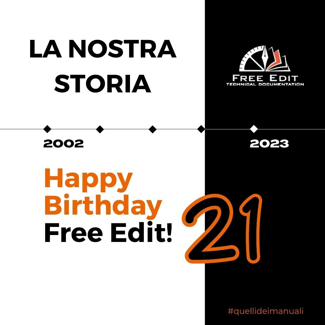 Cover - 21 ANNI LA NOSTRA STORIA E IL WORK IN PROGRESS - BUON COMPLEANNO FREE EDIT