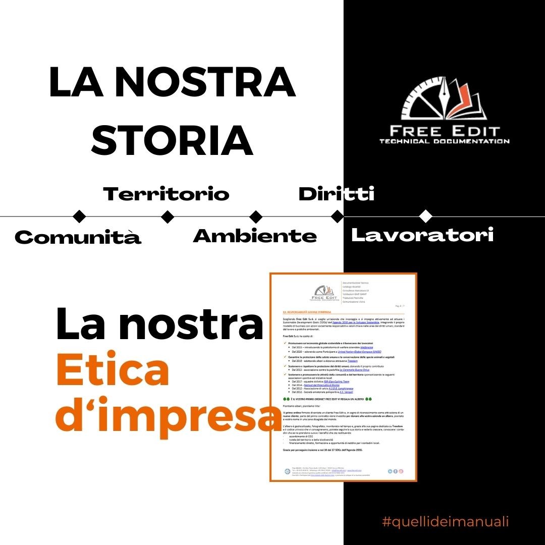 FREE EDIT, ETICA D’IMPRESA E CLIENTI: CHE BELLE SODDISFAZIONI!