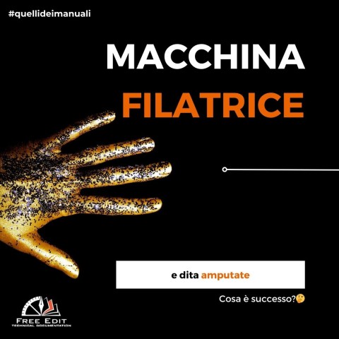 MACCHINA FILATRICE CUSTOMIZZATA E DITA AMPUTATE