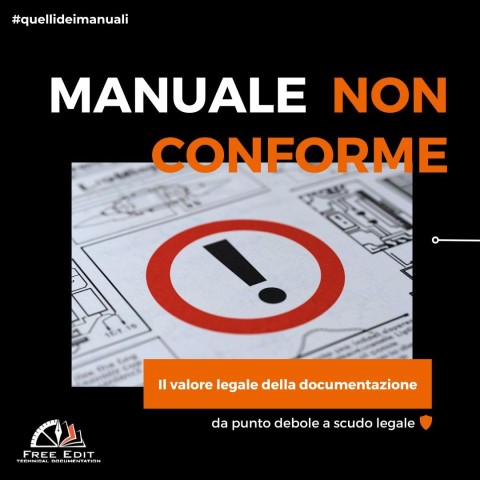 MANUALE NON CONFORME - IL VALORE LEGALE DELLA DOCUMENTAZIONE