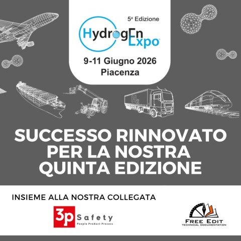 HYDROGEN EXPO 2026: SUCCESSO RINNOVATO PER LA NOSTRA QUINTA EDIZIONE