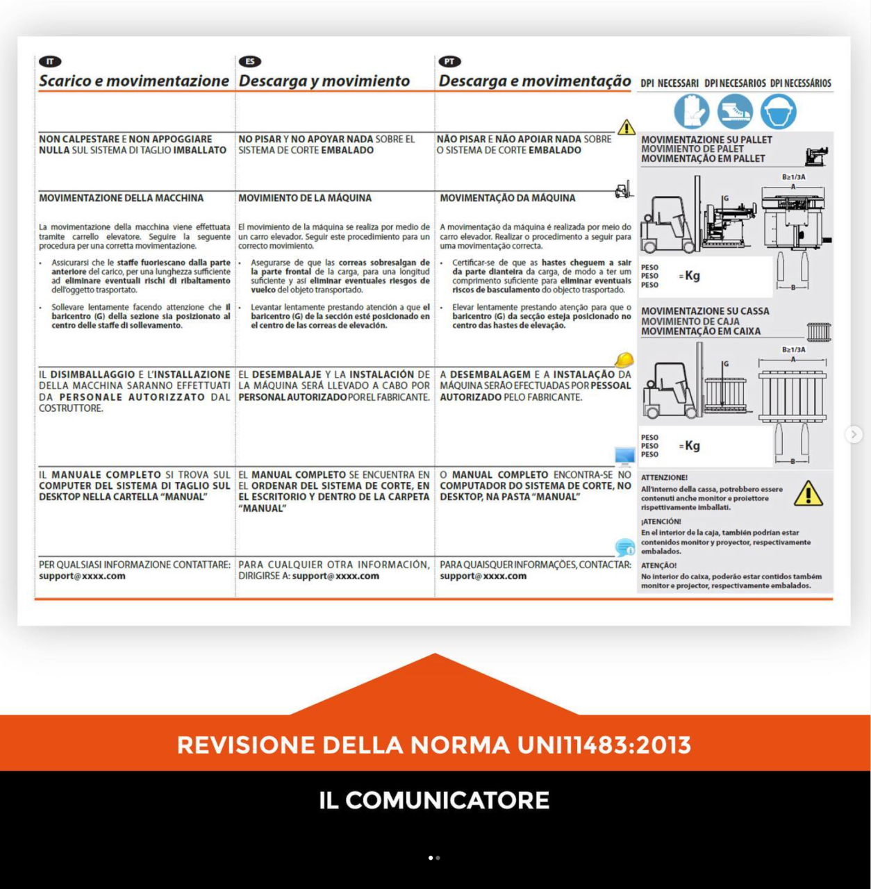 LA REVISIONE DELLA NORMA UNI 11483:2013: IL COMUNICATORE