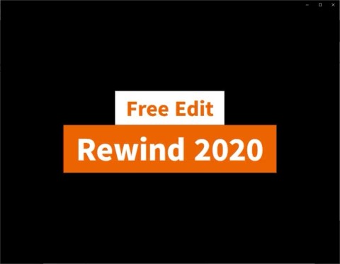 Free Edit - Rewind 2020